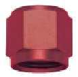 RED ALUMINUM TUBE NUT - 818