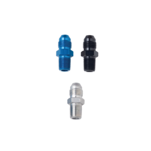 #8 X 1/2  MPT, STRAIGHT ADAPTER  CLEAR